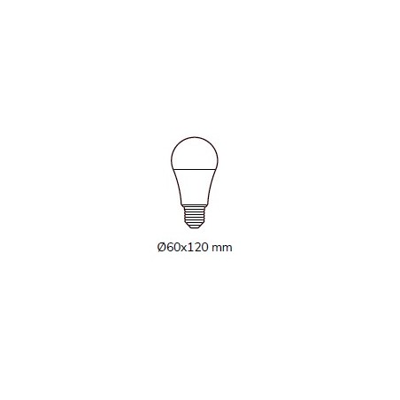 BOMBILLA A60 LED BULB 8W 6500K E27 