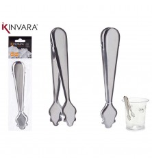 PINZA HIELO ACERO INOX 18CM