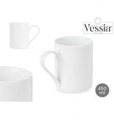 TAZA DESAYUNO PORCELANA CLASICA 450 ML