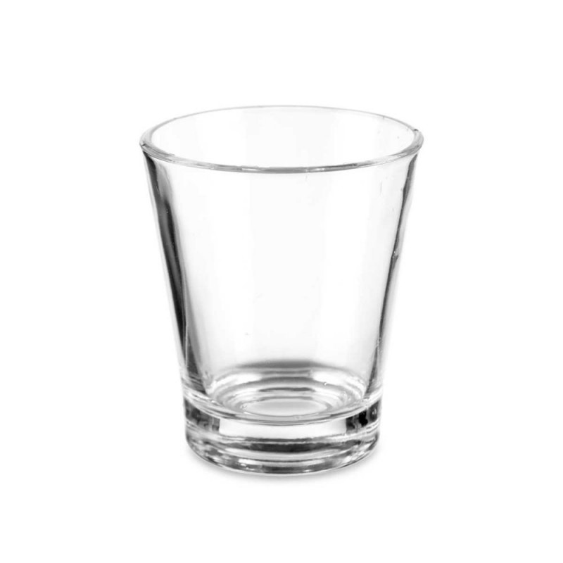 SET 4 VASOS VIDRIO CAFE 85ML