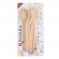 SET 4 UTENSILIOS COCINA BAMBU 30CM