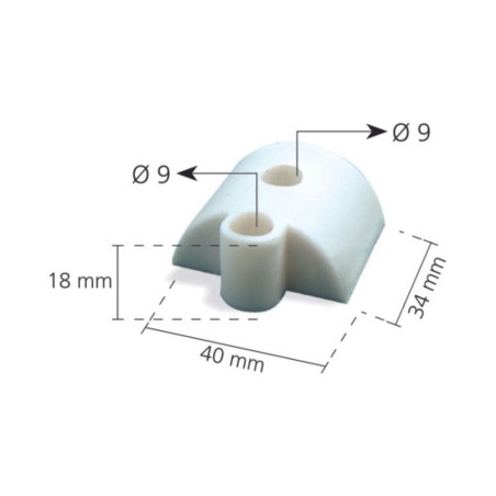 APOYAONDAS MINI-ONDA 18mm (DE ALTURA)