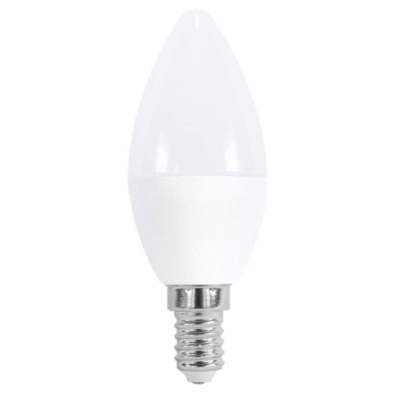 BOMBILLA VELA C-37 7W E14 LUZ NEUTRA TIPO-OPAL 