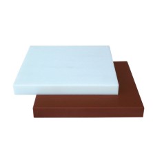 PLANCHA BLANCA FIBRA CARNICERO 500X500X50