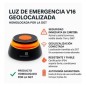 LUZ DE EMERGENCIA GEOLOCALIZADA