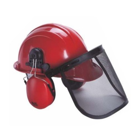 PANTALLA PROFESIONAL DESBROCE CON PROTECTORES AUDITIVOS