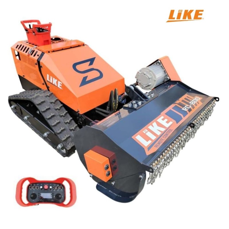 DESBROZADORA DE MARTILLOS CONTROL REMOTO