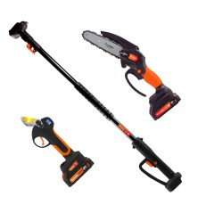 KIT PODA TIJERA MINIMOTOSIERRA Y PERTIGA TELEX