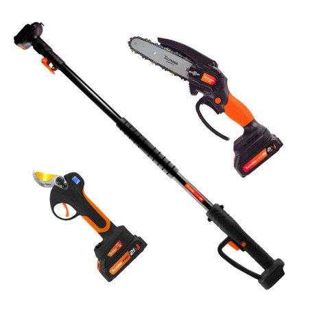 KIT PODA TIJERA MINIMOTOSIERRA Y PERTIGA TELEX