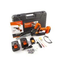 MOTOSIERRA A BATERIA ALTUNA  21V-4Ah 180MM