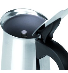 CAFETERA ITALIANA ACERO INOX. 9 TAZAS