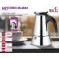 CAFETERA ITALIANA ACERO INOX.12 TAZAS