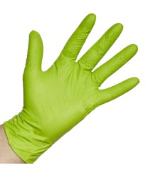 GUANTE VERDE MICRODIAMANTADO GRASPER 5O UDS.  T.  L (9)